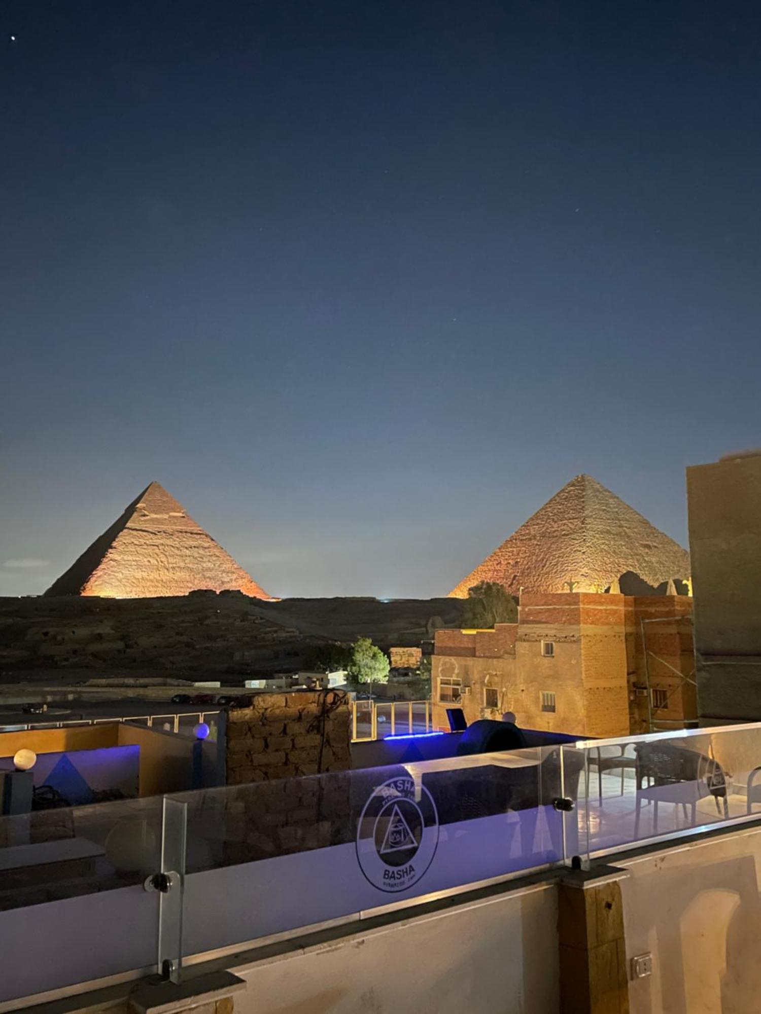 Basha Pyramids Inn Kafret el-Gabal Exteriör bild